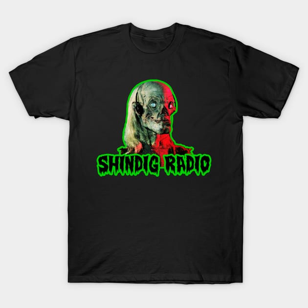 Shindig Radio (Keeper Variant) T-Shirt by halloween_shindig